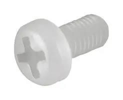 PLASTIC SCREW, PAN HEAD SLOTTED, M3, 4MM 97790403111