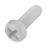 PLASTIC SCREW, PAN HEAD SLOTTED, M3, 8MM 97790803111