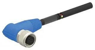 SENSOR CORD, 8P M12 RCPT-FREE END, 3.3' T4161410008-002