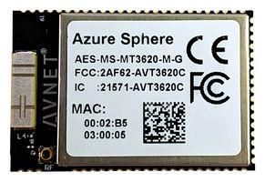 AZURE SPHERE MT3620 MODULE, 5GHZ, IOT AES-MS-MT3620-M-G-3