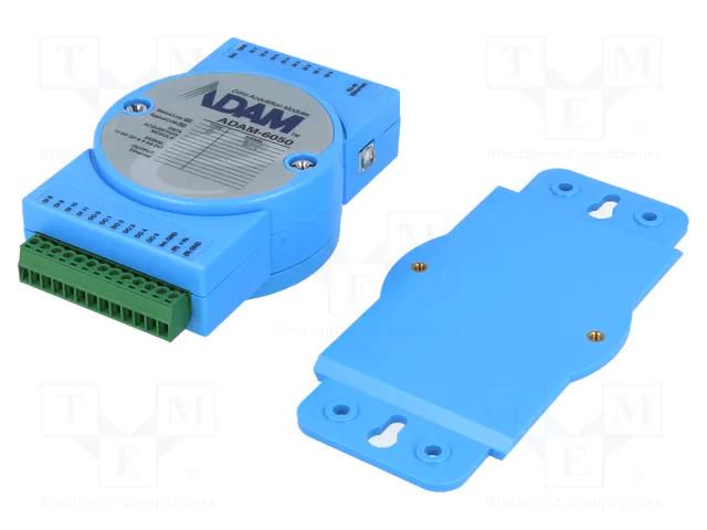 Industrial module: digital input/output; -20÷70°C; ADAM-6000 ADVANTECH ADAM-6050