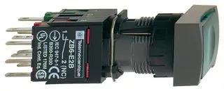 PB SWITCH, DPST-1NO/SPST-NC, 3A, 240V XB6DW3B5B
