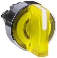 SWITCH ACTUATOR, YELLOW, SELECTOR ZB4BK1483