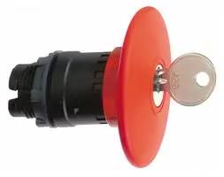 SWITCH ACTUATOR, KEY-OPERATE E-STOP, RED ZB5AS964