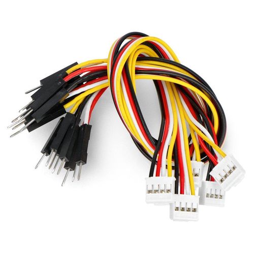 Grove - a set of 5 wires 4-pin 2mm - male cables 2.54mm/20cm SEE-04402 5904422352035