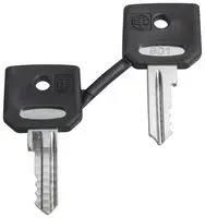 KEY, EMERGENCY STOP PB SELECTOR SW ZBG458A