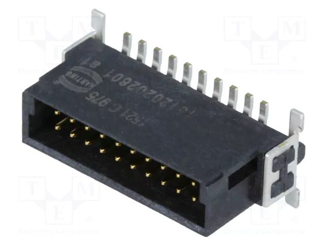 Connector: PCB-cable/PCB; socket; male; PIN: 20; har-flex®; 150VAC HARTING 15120202601333