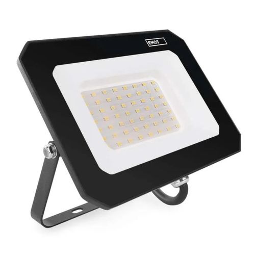LED floodlight SIMPO 50 W, black, neutral white, EMOS ZS2243 8592920120347