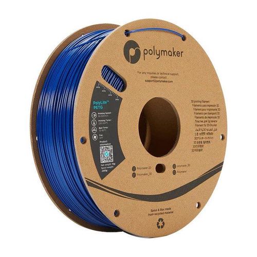 Filament Polymaker PolyLite PETG 1,75mm 1kg - Blue PLM-22708 6938936710097