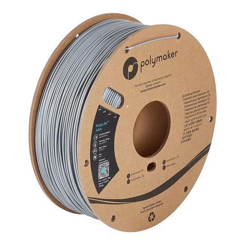 Filament Polymaker PolyLite ASA 1,75mm 1kg - Grey PLM-22730 6938936709961