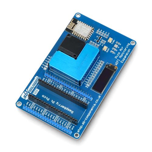 Pico Air WiFi Monitoring Expansion board - for Raspberry Pi Pico - SB Components SKU22342 SBC-21672 5055652925220