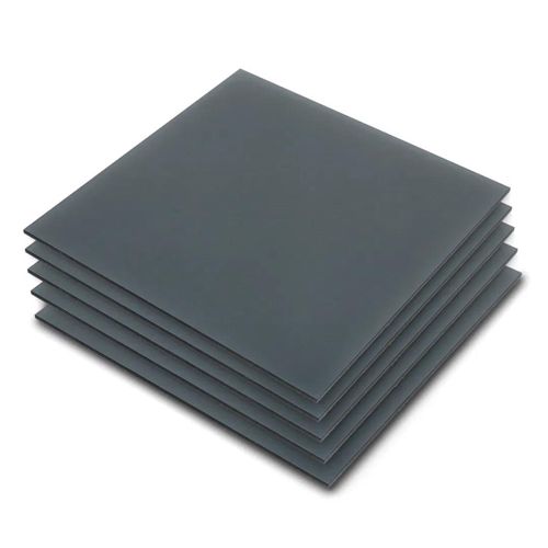 Graphite smoked plexiglass - 3mm - 200x200mm - 5pcs MSL-22774 5907255403004