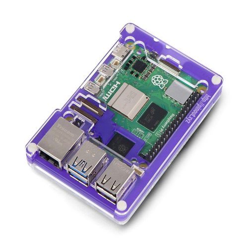 Pibow Coupe 5 - enclosure for Raspberry Pi 5 - Royale - PiMoroni PIM679 PIM-24123 769894024515