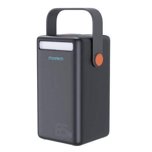 Choetech B664 Mini Power Station, powerbank 50000mAh 65W (black), Choetech B664