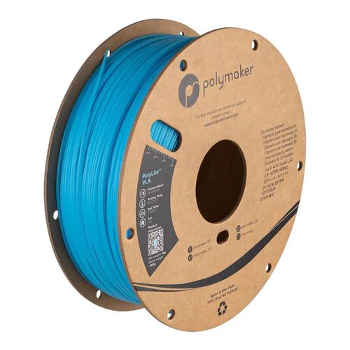 Filament Polymaker PolyLite Luminous PLA 1,75mm 1kg - Blue PLM-25192 6938936713654
