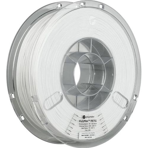 Filament Polymaker PolyMax Tough PETG 1,75mm 0,75kg - White PLM-25184 6938936710547