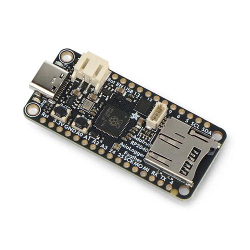 Feather RP2040 Adalogger - 8MB Flash - microSD reader module - STEMMA QT/Qwiic - Adafruit 5980 ADA-25270 5904422386252