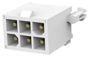 WTB CONNECTOR, HEADER, 6POS, 2ROW 1-770875-1