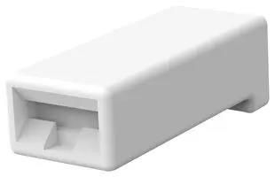 RECEPTACLE HOUSING, NYLON, NATURAL 480054-3