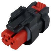 CONNECTOR HOUSING, PLUG, 4POS, 5.3MM 776522-1