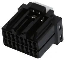RECTANGULAR POWER HOUSING, PLUG, CABLE 175966-2