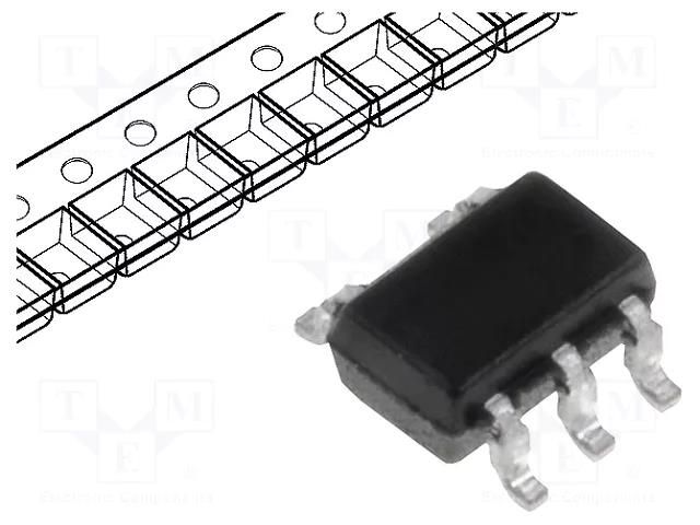IC: temperature converter; LAT; Temp: -40÷125°C; 3.1÷5.5V; SC70-5 MICROCHIP TECHNOLOGY MCP9701T-E/LT