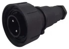 CIRCULAR CONNECTOR, PLUG, 2 WAY, CABLE PX0736/P