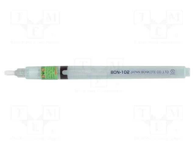 Dosing pens; Tip: felt-type,flat; polyetylene,polypropylene; 8ml IDEAL-TEK IDL-BON-102F