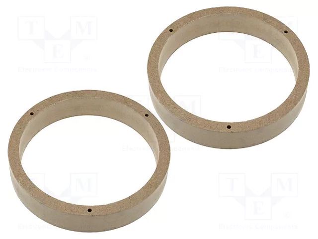 Spacer ring; MDF; 165mm; Honda; impregnated,varnished; 2pcs. 4CARMEDIA MDF-D.06