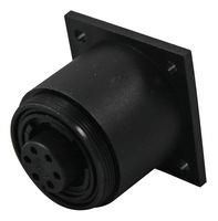 SOCKET, SEALED, BULKHEAD, 6W PX0758/S