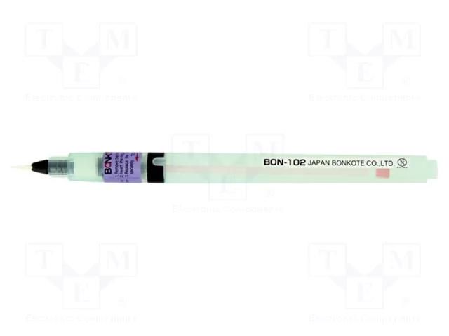 Dosing pens; Tip: paintbrush,super thin; 8ml; ESD; Bonpen IDEAL-TEK IDL-BON-102S