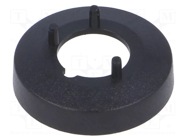 Nut cover; ABS; black; push-in; Ø: 15.5mm; Øint: 14mm OKW A7510000