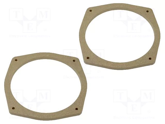Spacer ring; MDF; 165mm; Mitsubishi; impregnated,varnished; 2pcs. 4CARMEDIA MDF-D.43