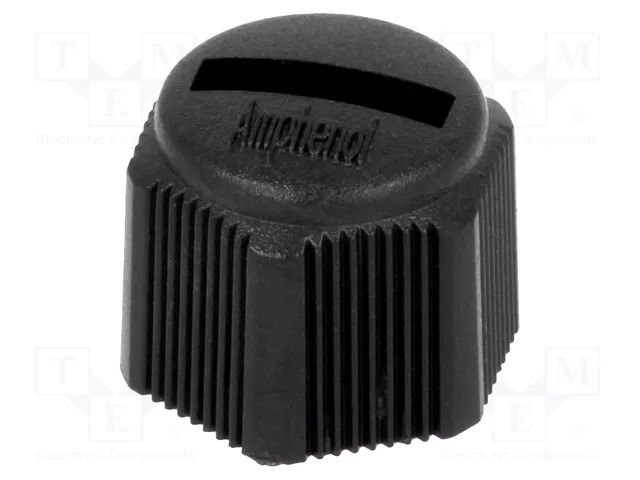 Protection cover; IP67; Enclos.mat: plastic; male M8 connectors AMPHENOL LTW CAP-WBBMSMA1