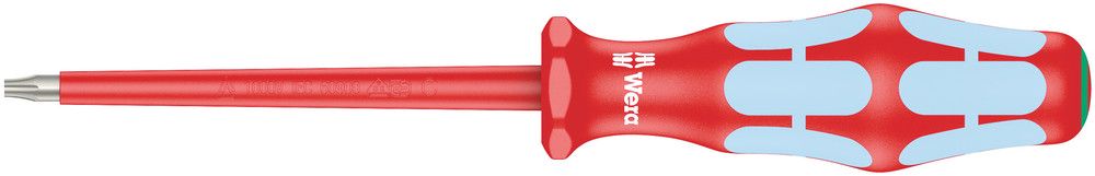 3167 i VDE-insulated TORX® screwdriver, stainless steel, TX 10x80, Wera 05022762001