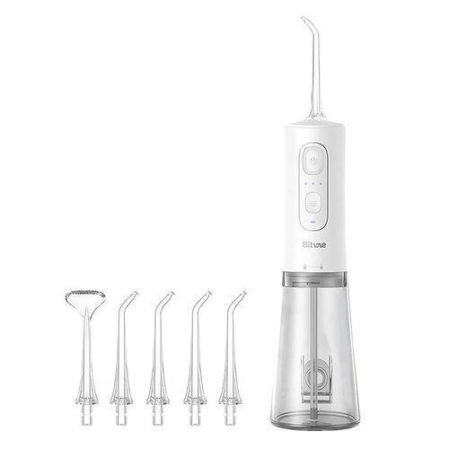 Water flosser with nozzles set Bitvae C2 (white), Bitvae C2 White
