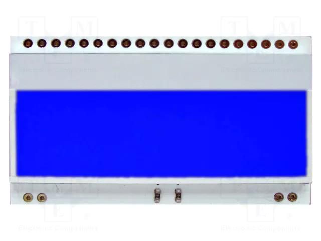 Backlight; LED; 55x31x3.6mm; blue DISPLAY VISIONS EALED55X31-B