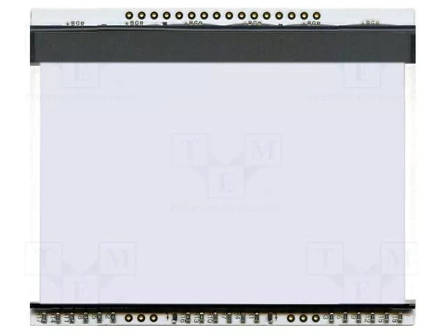 Backlight; LED; 78x64x3.8mm; white DISPLAY VISIONS EALED78X64-W