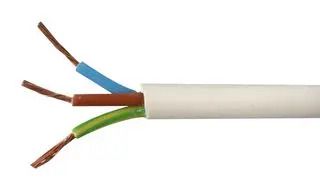 CABLE H03VV-F3 2183Y 0.75MM WHITE 100M PEL01052