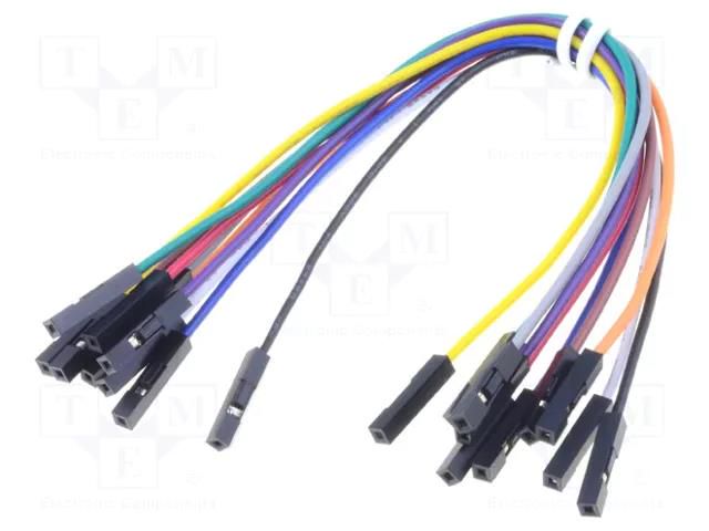Connection cable; PIN: 1; 10pcs; 150mm MIKROE MIKROE-511-KPL