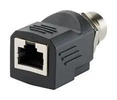 PANEL MOUNT ADAPTER, M12-RJ45 ICAM12DRJS