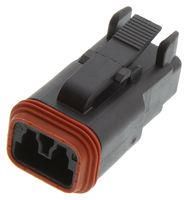 AUTOMOTIVE HOUSING, PLUG, 2POS, 13A DT06-2S-P012