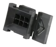 CONNECTOR HOUSING, PLUG, 6POS 44300-0600