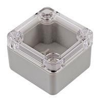 SMALL ENCLOSURE, POLYCARBONATE, GREY/CLR MP000903