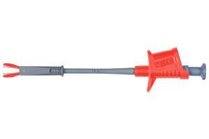 SAFETY PINCER CLIP, 4MM TEST PROBE, RED SKPS 6925 NI / RT