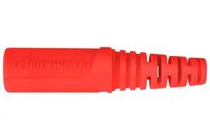 COUPLER, BANANA, JACK, 10A, RED, SOLDER KU 92 L NI / RT