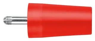 CONN, BANANA, PLUG, 32A, RED SURB 2112 NI / RT