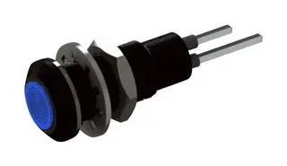 PANEL INDICATOR, BLUE, 6.35MM, 28VDC 612-934-23