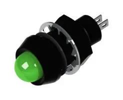 PANEL INDICATOR, GREEN, 12.7MM, 28VDC 651-114-23