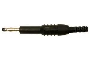 CONN, 4MM BANANA PLUG , 10A, BLACK FCR6381B